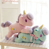 Image of 55cm Unicorn Plush Toy Cute Animal Tissue Cover Box