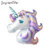 Image of 1set Rainbow Unicorn Party Set