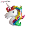Image of 1set Rainbow Unicorn Party Set