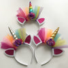 Image of 2PCS Glitter Metallic Unicorn Headband