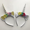 Image of 2PCS Glitter Metallic Unicorn Headband