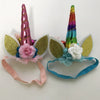 Image of 2PCS Glitter Metallic Unicorn Headband