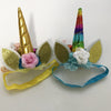 Image of 2PCS Glitter Metallic Unicorn Headband