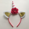 Image of 2PCS Glitter Metallic Unicorn Headband
