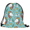 Image of Unicorn Candy Drawstring Bag