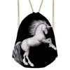 Image of Unicorn Women Mochila Small Female Drawstring Bag