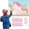 Image of 24pcs/bag Unicorn Party Cupcake Topper