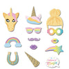 Image of 24pcs/bag Unicorn Party Cupcake Topper
