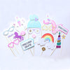 Image of 24pcs/bag Unicorn Party Cupcake Topper