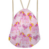 Image of Cute Unicorn Drawstring Bag