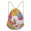 Image of Rainbow Unicorn School Girls Small Drawstring Bag