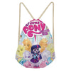 Image of Rainbow Unicorn School Girls Small Drawstring Bag