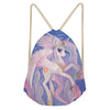 Image of Rainbow Unicorn School Girls Small Drawstring Bag