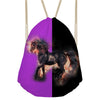 Image of Fashion Cute Unicorn Pattern Drawstring Bag