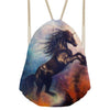Image of Fashion Cute Unicorn Pattern Drawstring Bag
