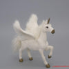 Image of simulation unicorn toy polyethylene & furs lovely wings unicorn model about 15x16cm 096