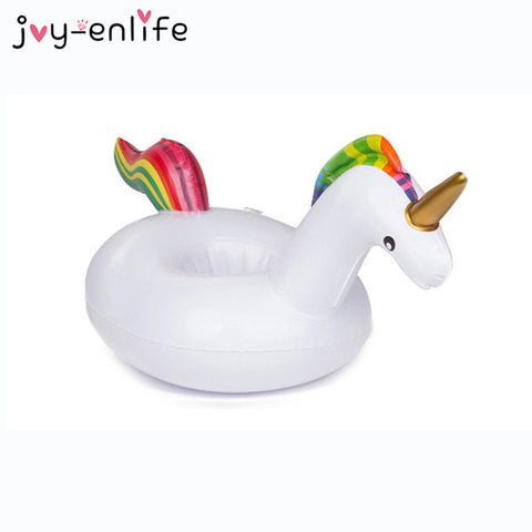Mini Unicorn/Flamingo/Donut Inflatable Cup Holder Beverage Boats