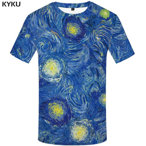 Unicorn Shirt Rainbow Blue Horse Funny T-shirt