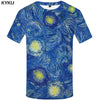 Image of Unicorn Shirt Rainbow Blue Horse Funny T-shirt