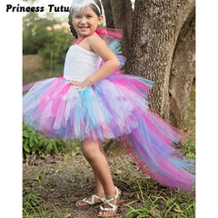 Princess Little Pony Unicorn Bustle Tutu Dress