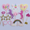 Image of 24pcs/bag  Unicorn Party Cupcake Topper