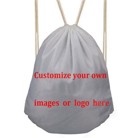 Women's Funny Unicorn /Pony/Panda/Pig Swag Drawstring Bag