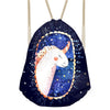 Image of Cute Unicorn Drawstring Bag