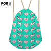 Image of Women's Unicorn Drawstring Bag